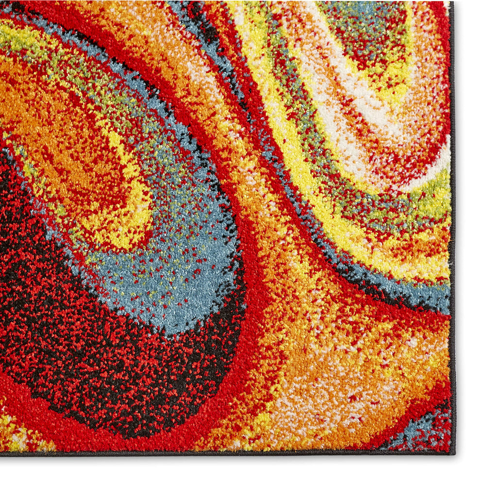 Home Dynamix Adja Modern Area Rug, Splash (5'2'' X 7'2'')