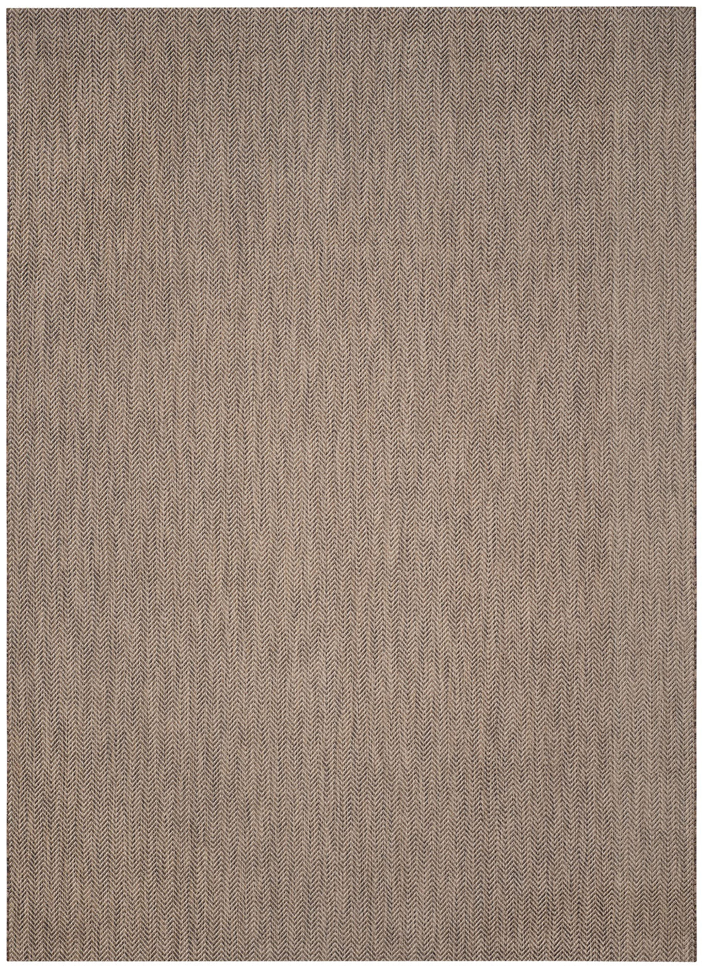 Safavieh Courtyard Collection Area Rug - 8' X 11', Brown & Beige, Non-Shedding & Easy Care, Indoor/Outdoor & Washable-Ideal For