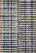 Loloi Chris Loves Julia X Humphrey Collection, Plum & Multi 3'-6'' X 5'-6'' Area Rug - Plaid Accent Rugs For Living Room, Bedroo