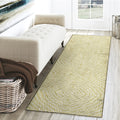 Dalyn Rug Company Brisbane Br3 Geometric Chain Links Gold 2'3" X 7'6"
