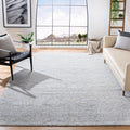 SAFAVIEH Tulum Collection Area Rug - 6 x 9, Light Grey & Ivory, Moroccan Boho Tribal Design, Non-Shedding & Easy Care, Ideal f