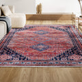 JONATHAN Y WSH101A-5 Dalyan Geometric Medallions Machine Washable Indoor Bohemian Transitional Area Rug,High Traffic,Kitchen,Liv