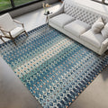 Dalyn Rugs Brisbane Br1 Tribal Trellis Indigo 8' X 10'