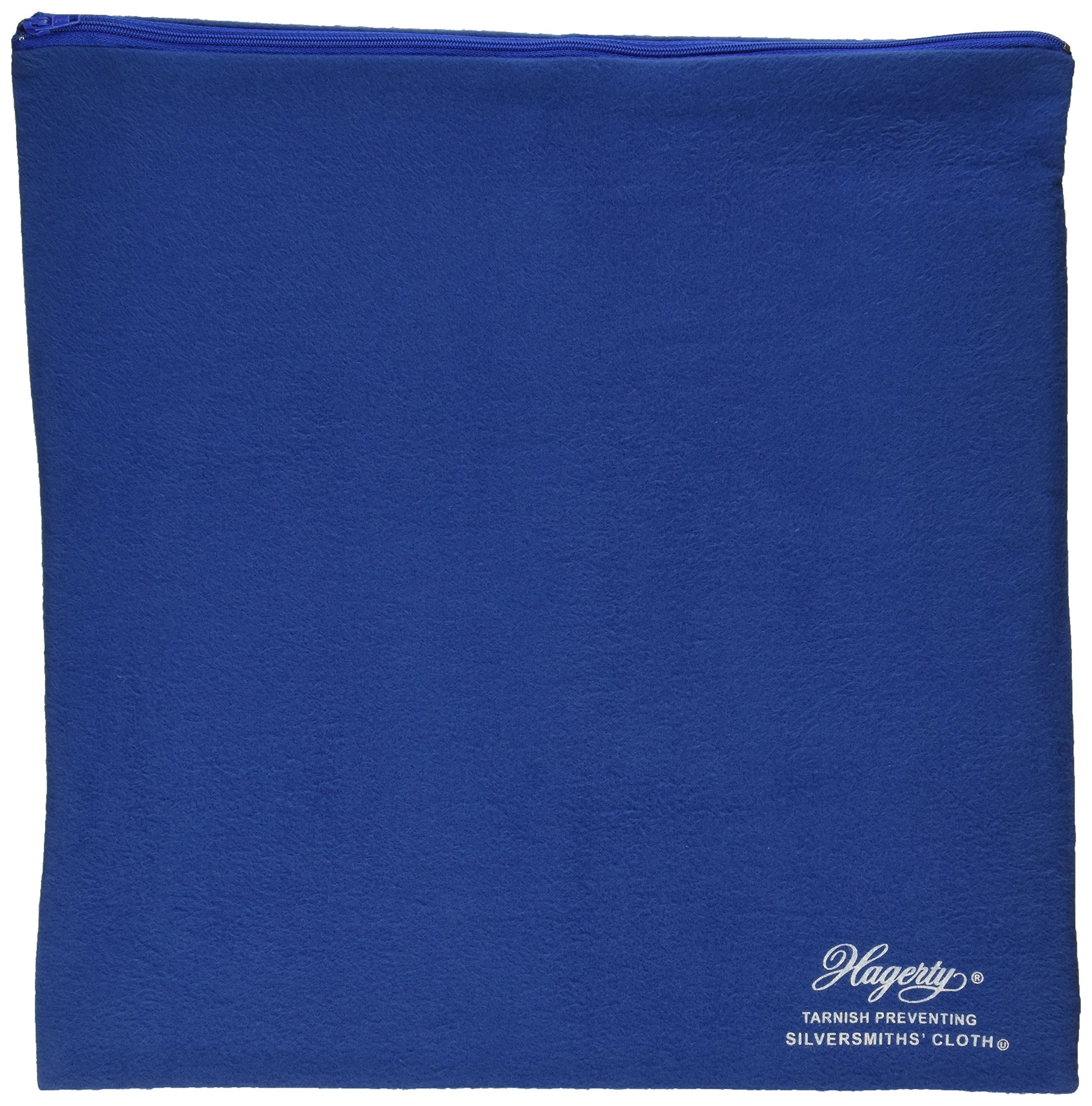 Hagerty Keeper Holloware 6x6 Silver Anti Tarnish Storage Bag, Blue