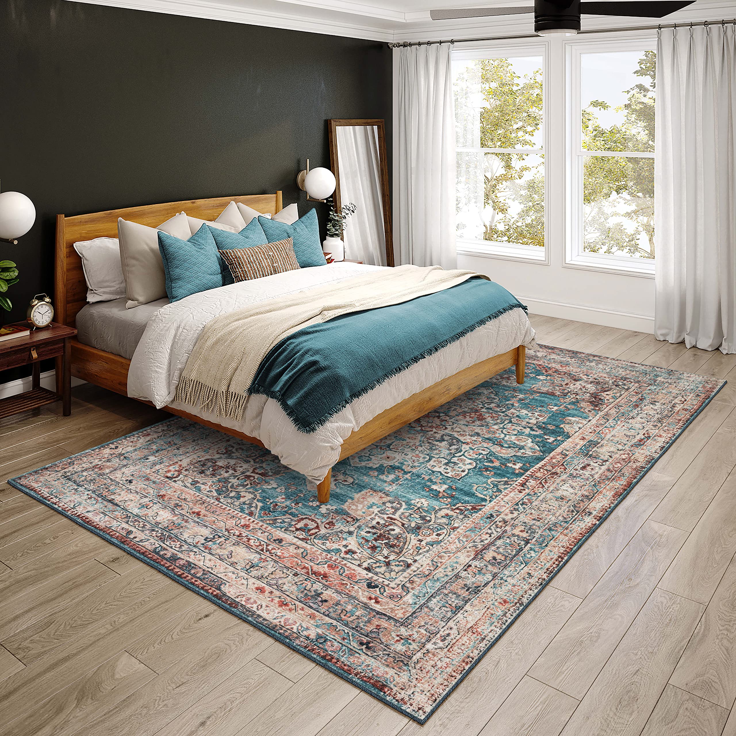 Dalyn Rugs Jericho Jc6 Riviera 9' X 12' Rectangle Soft Area Rug, Easy Clean, Non Shedding, Bedroom, Entry, Living Room, Dining Room, Kitchen Rug