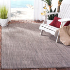 Safavieh Courtyard Collection Area Rug - 9' X 12', Aqua & Grey, Non-Shedding & Easy Care, Indoor/Outdoor & Washable-Ideal For Pa