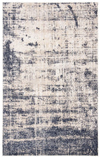 Safavieh Adirondack Collection Area Rug - 5'1'' X 7'6'', Gold & Navy, Modern Abstract Design, Non-Shedding & Easy Care, Ideal Fo