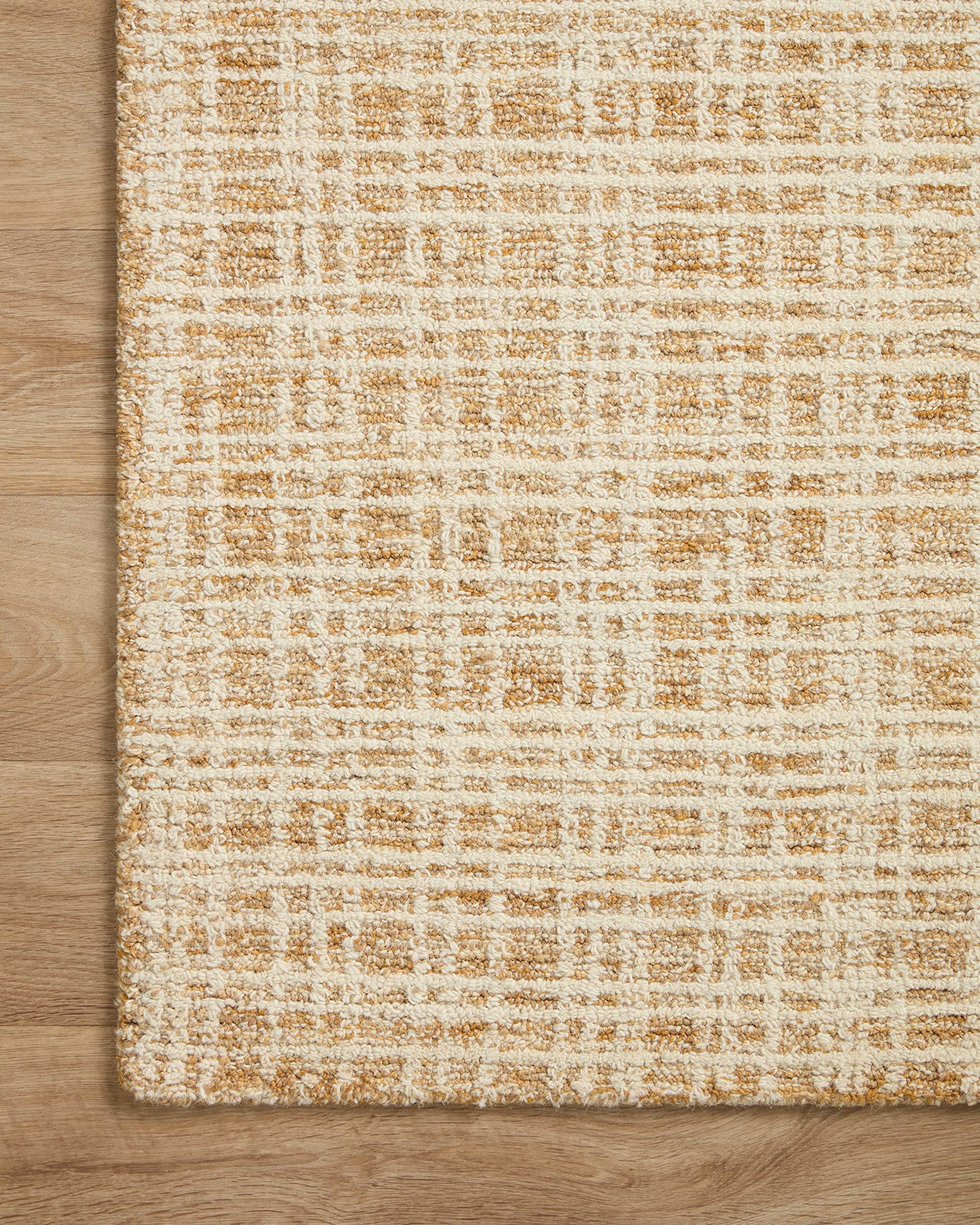 Loloi Chris Loves Julia X Polly Straw/Ivory 8'-6'' X 11'-6'' Area Rug