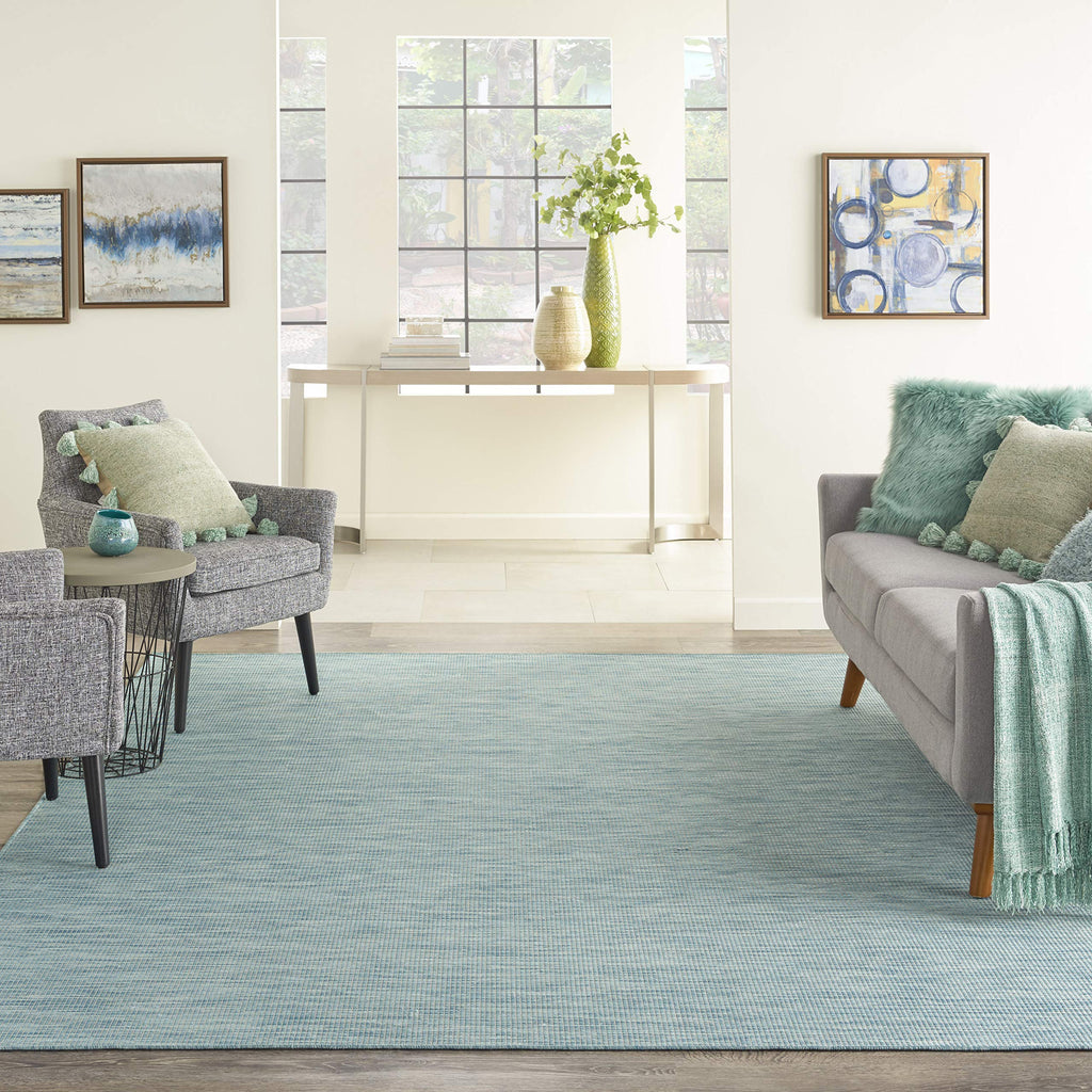Nourison Positano Indoor/Outdoor Rainbow 2'2' X 10' Area Rug, Easy Cleaning, Non Shedding, Bed Room, Living Room, Dining Room,