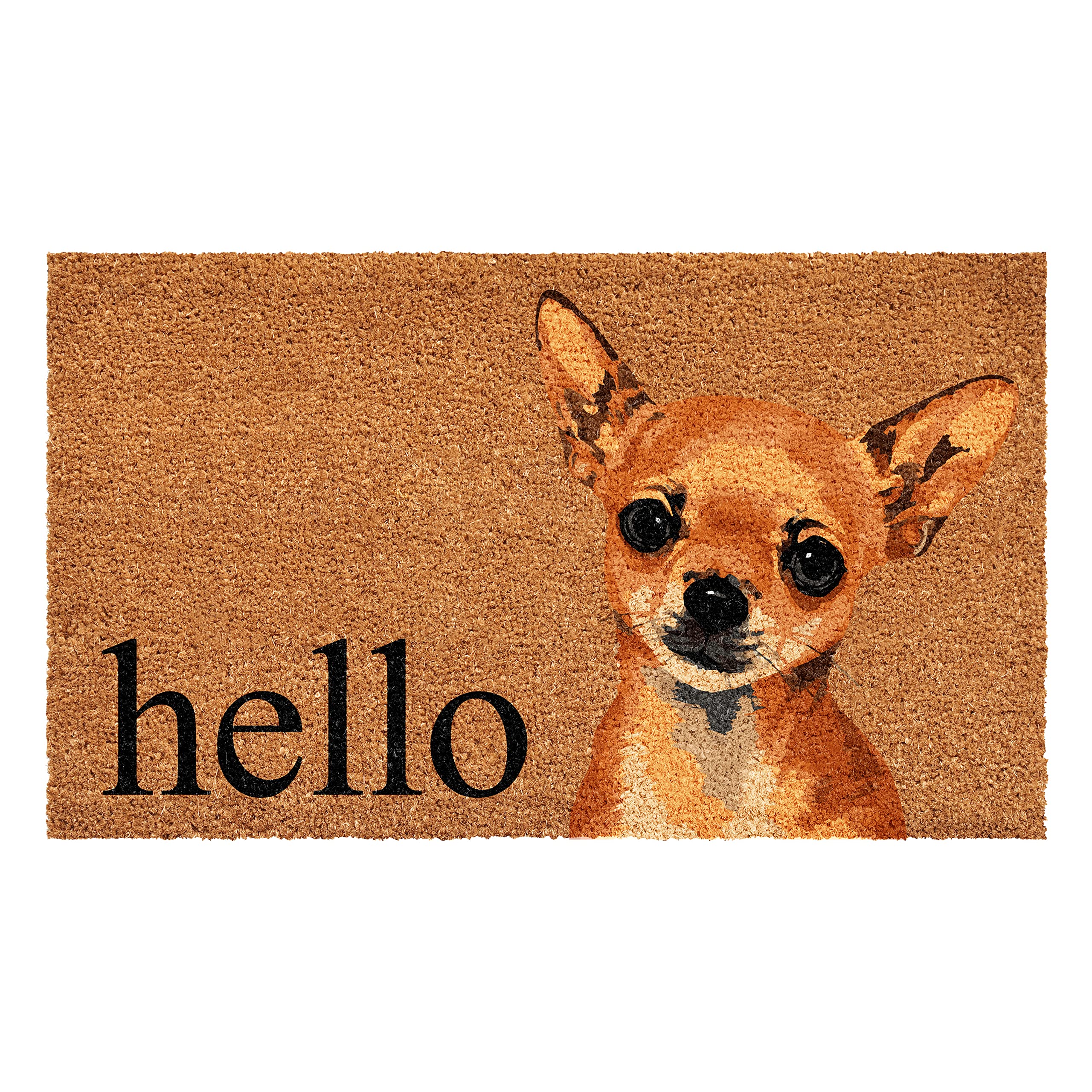 Calloway Mills Brown Chihuahua Doormat (24' X 36')