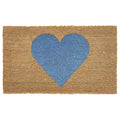 Calloway Mills Madison Heart Doormat (Blue, 24' X 36')
