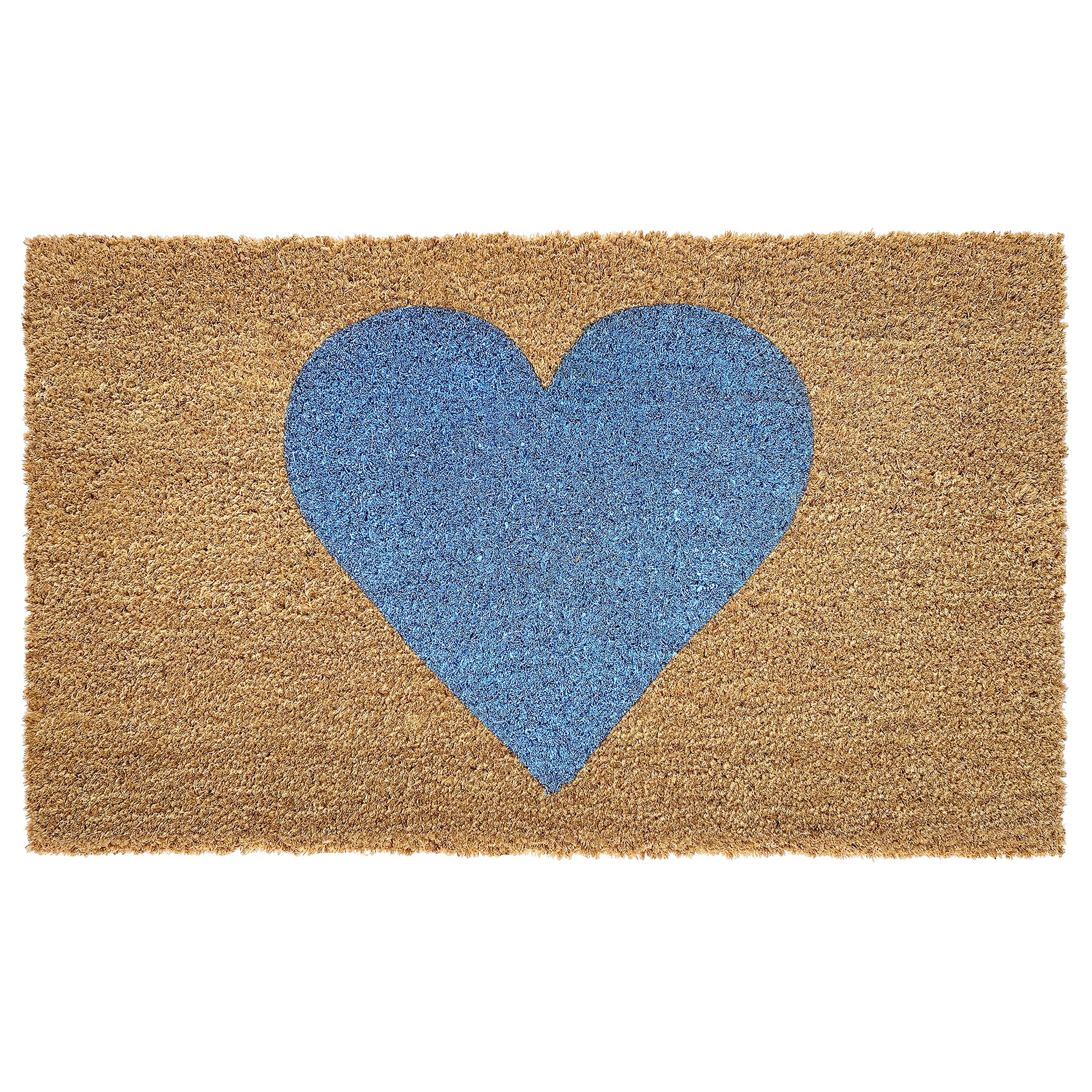 Calloway Mills Madison Heart Doormat (Blue, 24' X 36')
