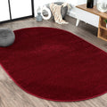 JONATHAN Y SEU100Q-6OV Haze Solid Low-Pile Indoor Area Rug, Coastal, Bohemian, Minimalist, Classic, Casual for Bedroom,Kitchen,L
