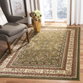 SAFAVIEH Lyndhurst Collection Area Rug - 53 x 76, Sage & Ivory, Traditional Oriental Design, Non-Shedding & Easy Care, Ideal f