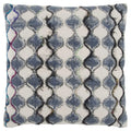 Rizzy Home T13518 Decorative Pillow, 20" x 20", Gray/Beige
