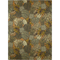 Dalyn Rugs Tropics TC11 Brown 5 x 76 Indoor Outdoor Area Rug, Easy Clean, Machine Washable, Non Shedding, Bedroom, Living Room
