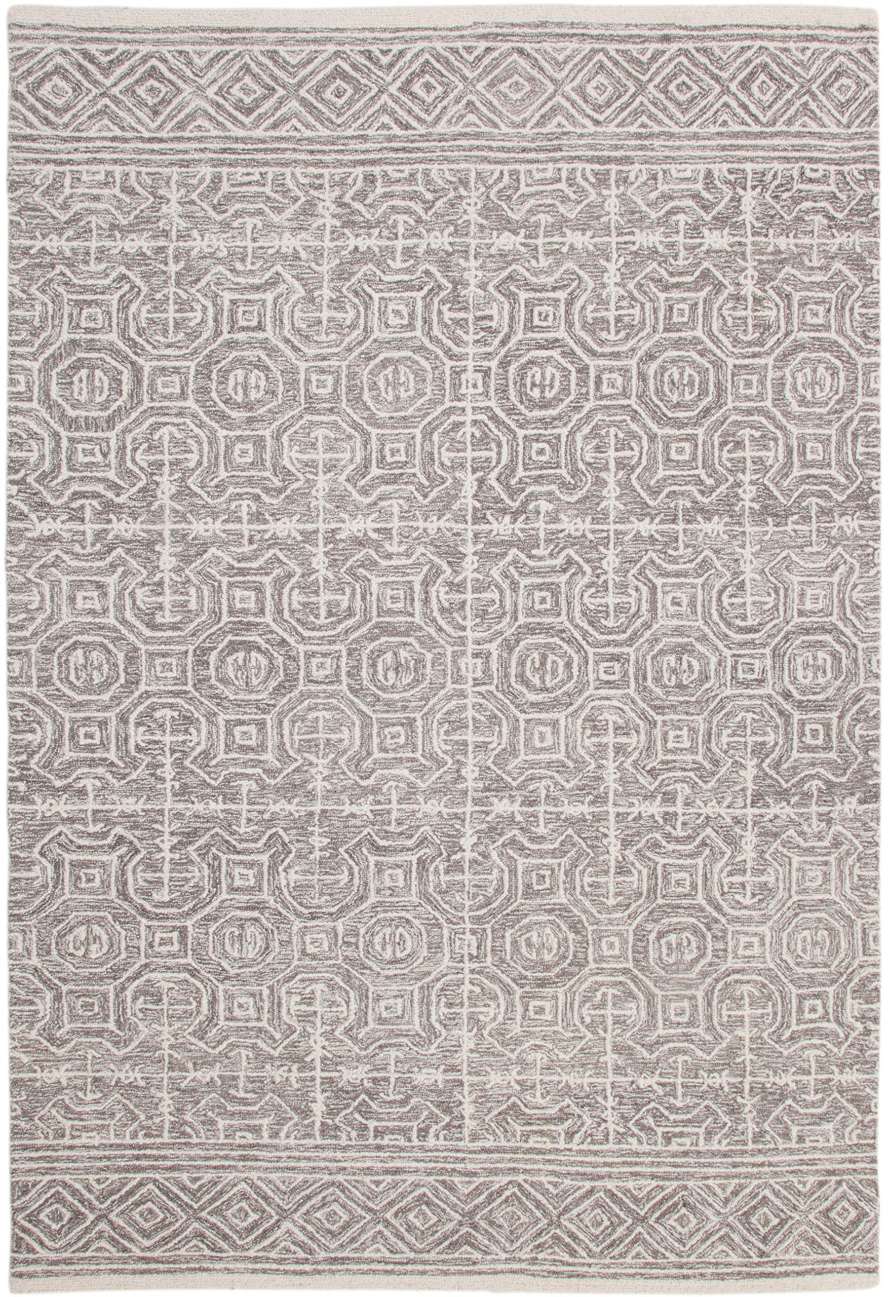 Abacasa Everest Chione Grey And Ivory Area Rug