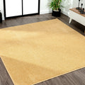 JONATHAN Y SEU100B-9SQ Haze Solid Low-Pile Indoor Area Rug, Coastal, Bohemian, Minimalist, Classic, Casual for Bedroom,Kitchen,L