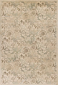 HomeRoots Decor 53-inch x 78-inch Polypropylene Ivory Area Rug