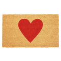 Calloway Mills Madison Heart Doormat (Red, 17' X 29')