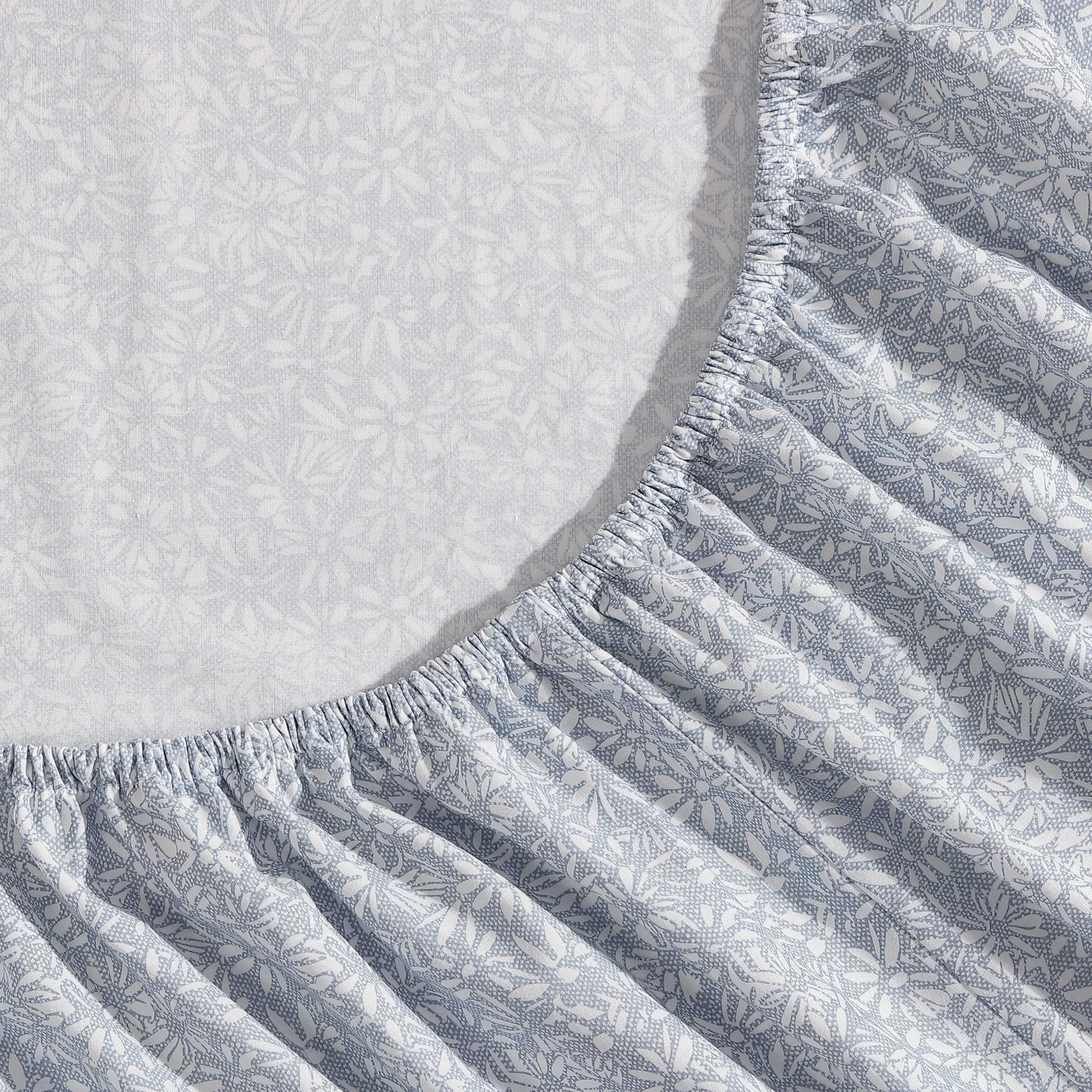 Eddie Bauer - Twin Sheets, Cotton Percale Bedding Set, Cool & Breathable Home Decor (Little Blossom, Twin)