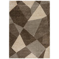 DALYN RUG Carmona CO1 Fudge 51 x 75 Rectangle Soft Area Rug, Easy Clean, Non Shedding, Bedroom, Entry, Living Room, Dining Roo