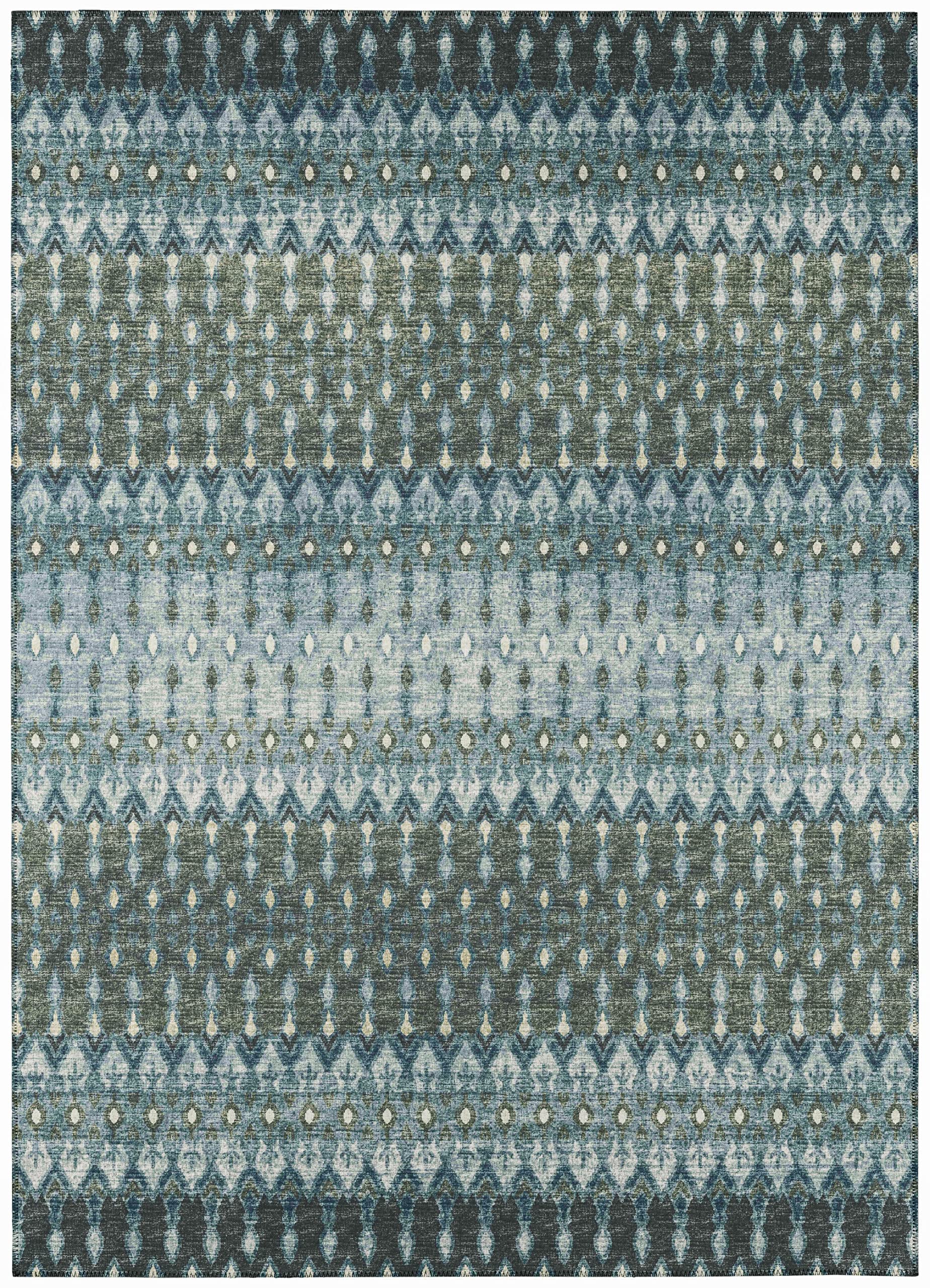 Addison Rugs Bravado Abv31 Moody Washable 9' X 12' Indoor Outdoor Area Rug, Easy Clean, Machine Washable, Non Shedding, Bedroom, Entry, Living Room, Dining Room, Kitchen, Patio Rug