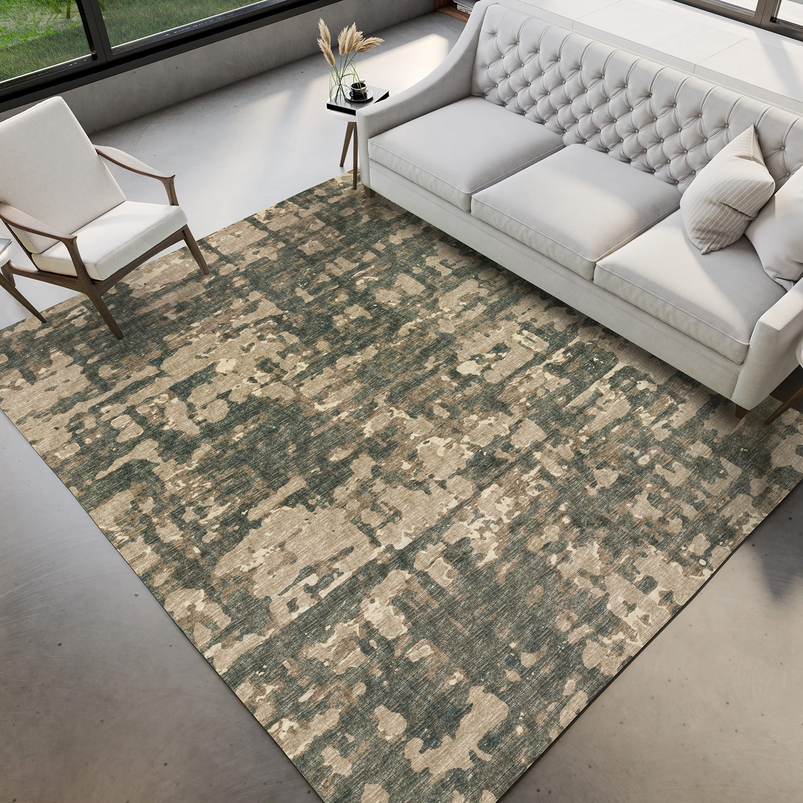 Dalyn Rugs Brisbane Br5 Modern Camouflage Desert 8' X 10'