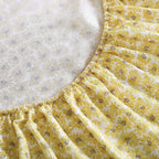 Betsey Johnson - Twin Bed Sheets, Soft & Lightweight Bedding, Fade & Wrinkle Resistant (Sunflower Field Yellow, Twin)