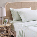Tommy Bahama - Queen Sheets, Cotton Percale Bedding Set, Crisp & Cool, Stylish Bedding Set (Crane Flower Green, Queen)