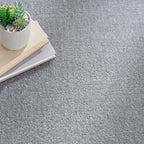 Nourison Essentials Indoor/Outdoor Silver Grey 12' X 15' Area Rug, Easy Cleaning, Non Shedding, Bed Room, Living Room, Dining Room, Backyard, Deck, Patio (12X15)