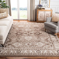 SAFAVIEH Vintage Hamadan Collection X-Large Area Rug - 12 x 18, Taupe, Oriental Traditional Persian Design, Non-Shedding & Eas