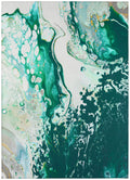 Addison Rugs Karina Akc40 Green 5' X 7'6" Indoor Outdoor Area Rug, Easy Clean, Machine Washable, Non Shedding, Bedroom, Entry, Living Room, Dining Room, Kitchen, Patio Rug