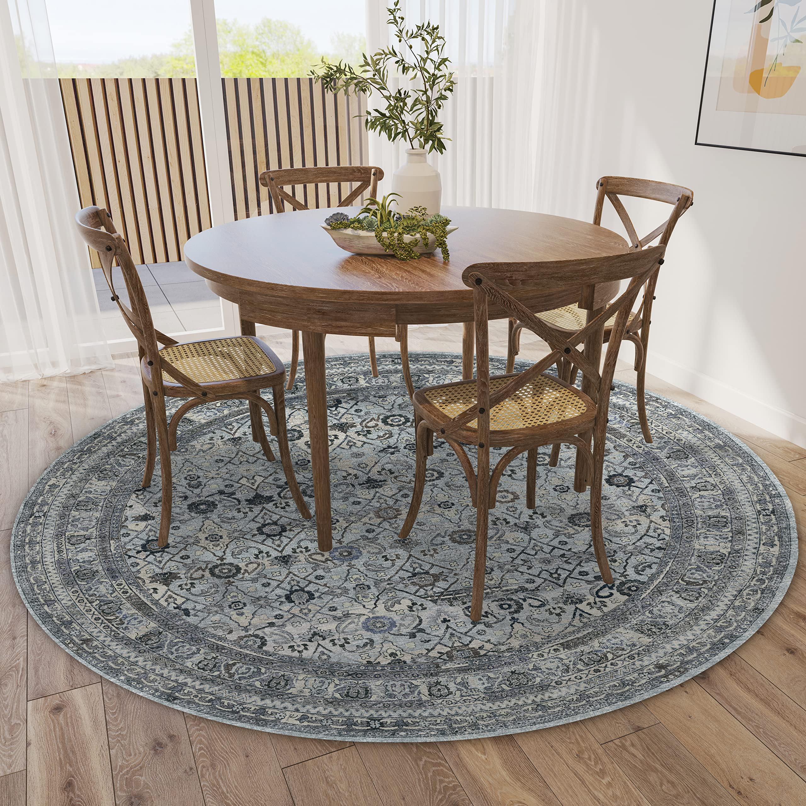 Jericho Jc7 Pewter 8' X 8'