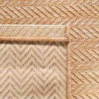 Safavieh Courtyard Collection Area Rug - 8' X 11', Natural & Cream, Non-Shedding & Easy Care, Indoor/Outdoor & Washable-Ideal Fo