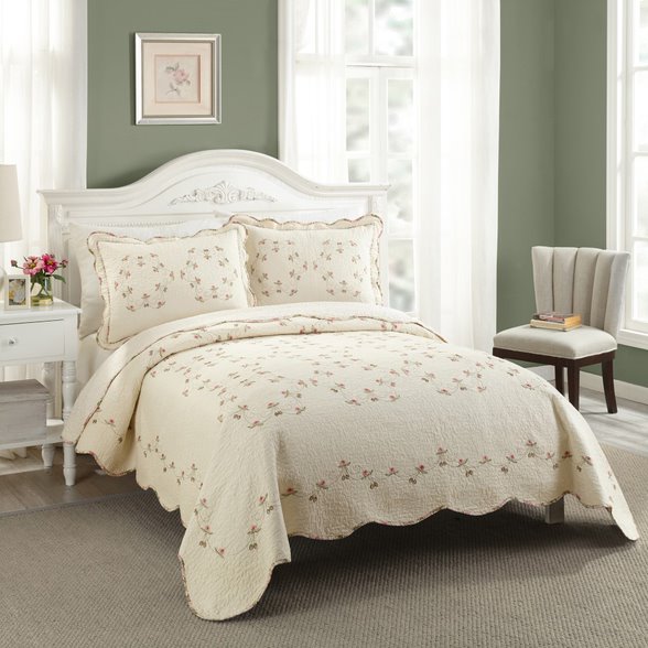 Felisa Kg Quilt Set-3Pc