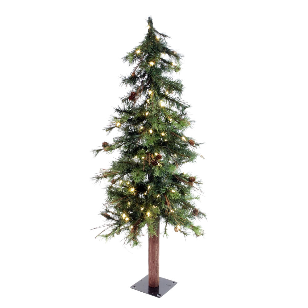 Vickerman 4 X 26 Inch  Mix Country Tree 100Wmwht Led  A801941Led