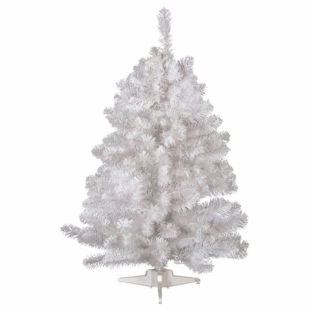 Vickerman 2 X 16 Inch  Crystal White Tree 99 Tips  A805720
