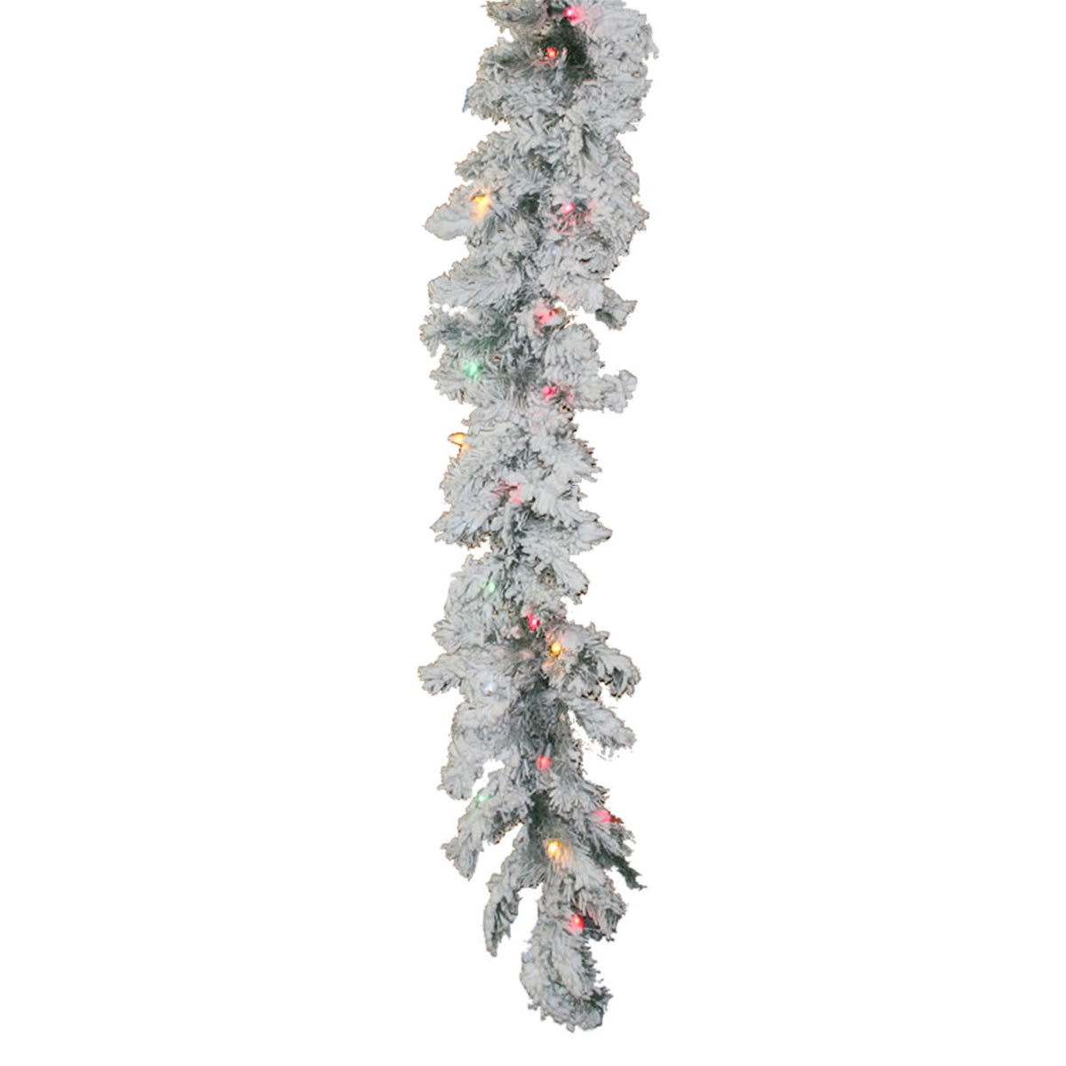 9 X 12 Inch  Flkd Alaskan Garland Led 50Mu