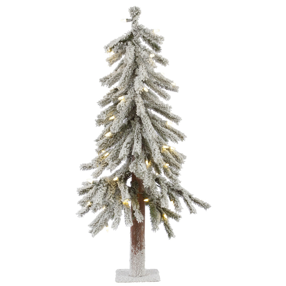 Vickerman 3 X 21 Inch  Flocked Alpine 142T 50Wmwht Led  A807431Led