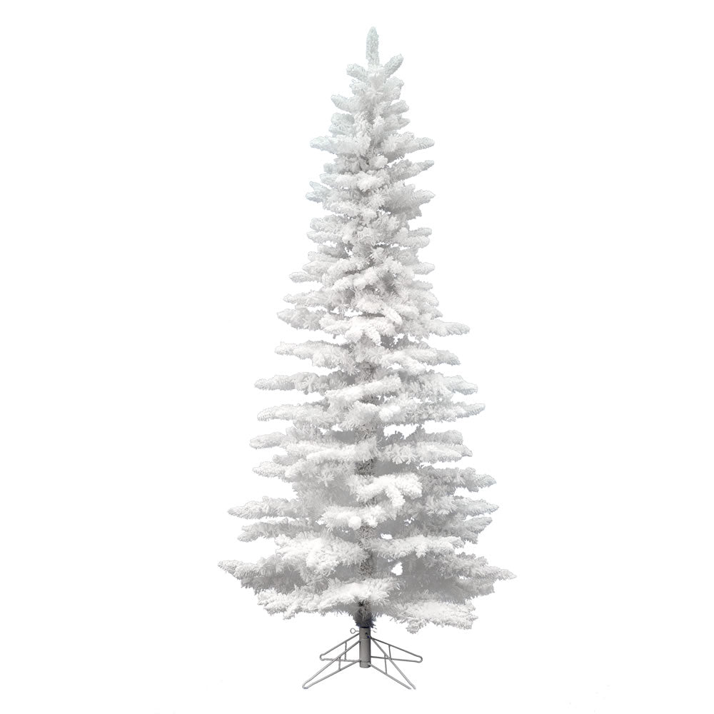 Vickerman 6.5 X 39 Inch  Flkd White Slim 744 Tips  A893565