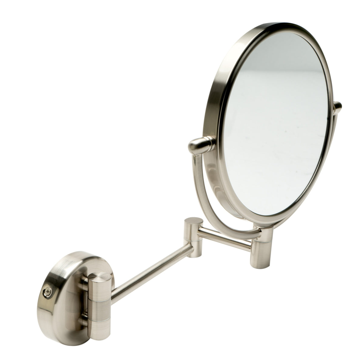 Alfi Brand Abm8Wrbn 8 Inch  Round Wall Mounted 5X Magnify Cosmetic Mirror