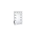 Ac00760  Accent Mirror, White Finish  Asa