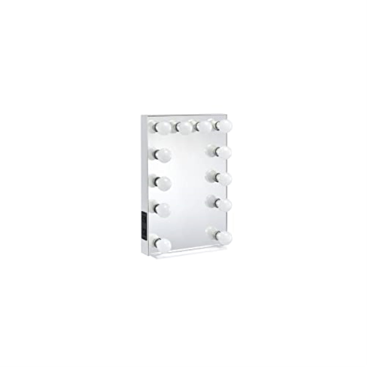 Ac00760  Accent Mirror, White Finish  Asa