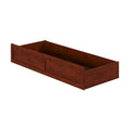 Foot Drawer Queen In Walnut