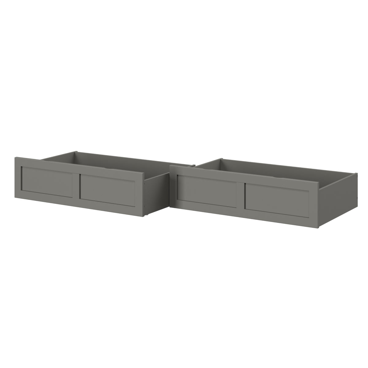 Drawers Set Of 2 Twin Xl In Grey