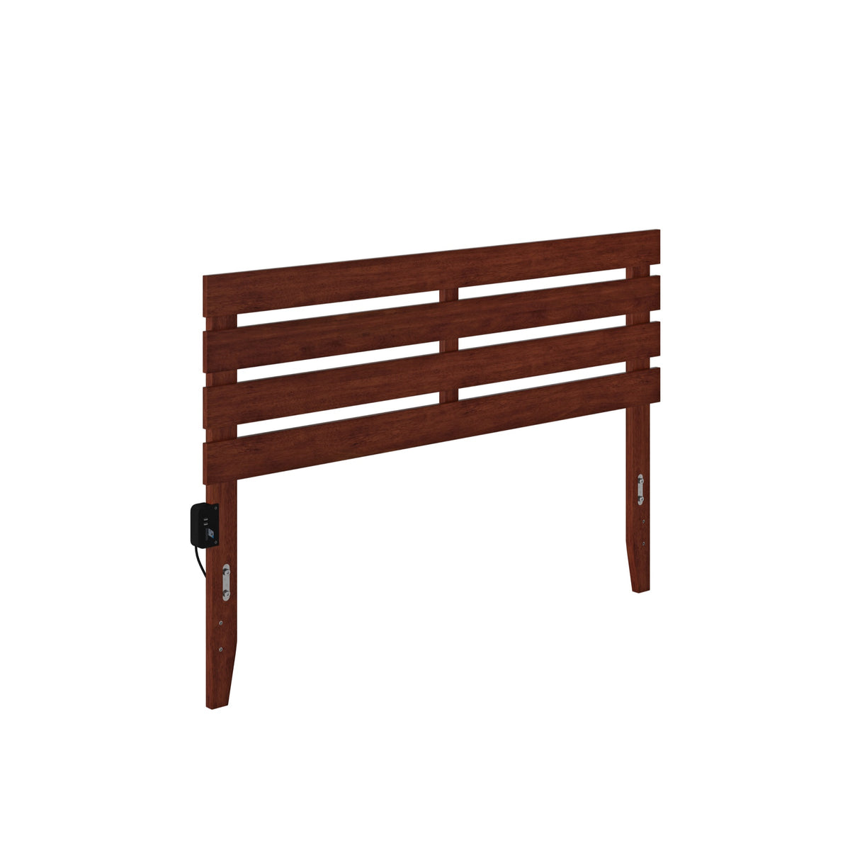 Oxford Queen Headboard With Usb Turbo Charger In Walnut