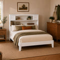 Denver Full Foundation Bed In White