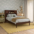Denver Twin Platform Bed In Walnut