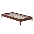 Pasadena Storage Twin Xl Basic Bed In Walnut